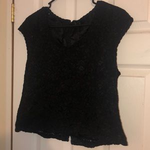 Handmade “lace” top